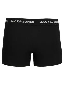 JACK & JONES Jachuey trunks (7-pack), heren boxers normale lengte, zwart