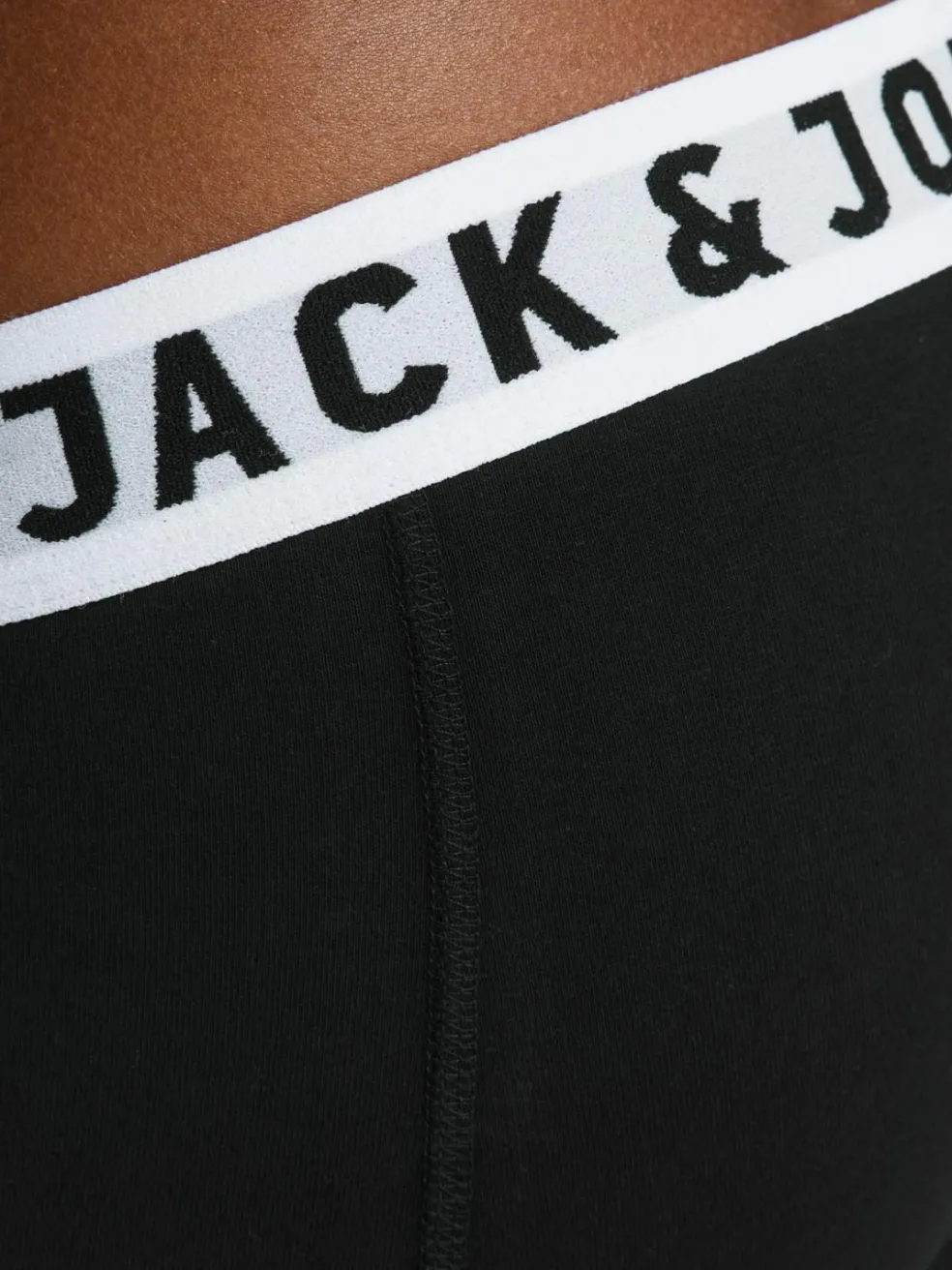 JACK & JONES Jacsense trunks (1-pack), heren boxer normale lengte, zwart