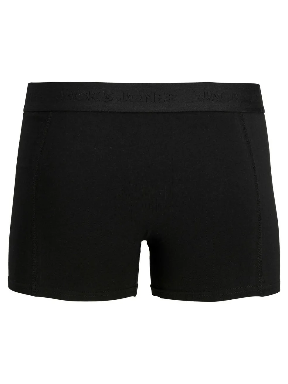 JACK & JONES Jacwaistband trunks (3-pack), heren boxers normale lengte, zwart