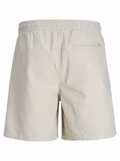 JACK & JONES Jaiden Summer Jogger Short loose fit, heren korte broek, beige melange