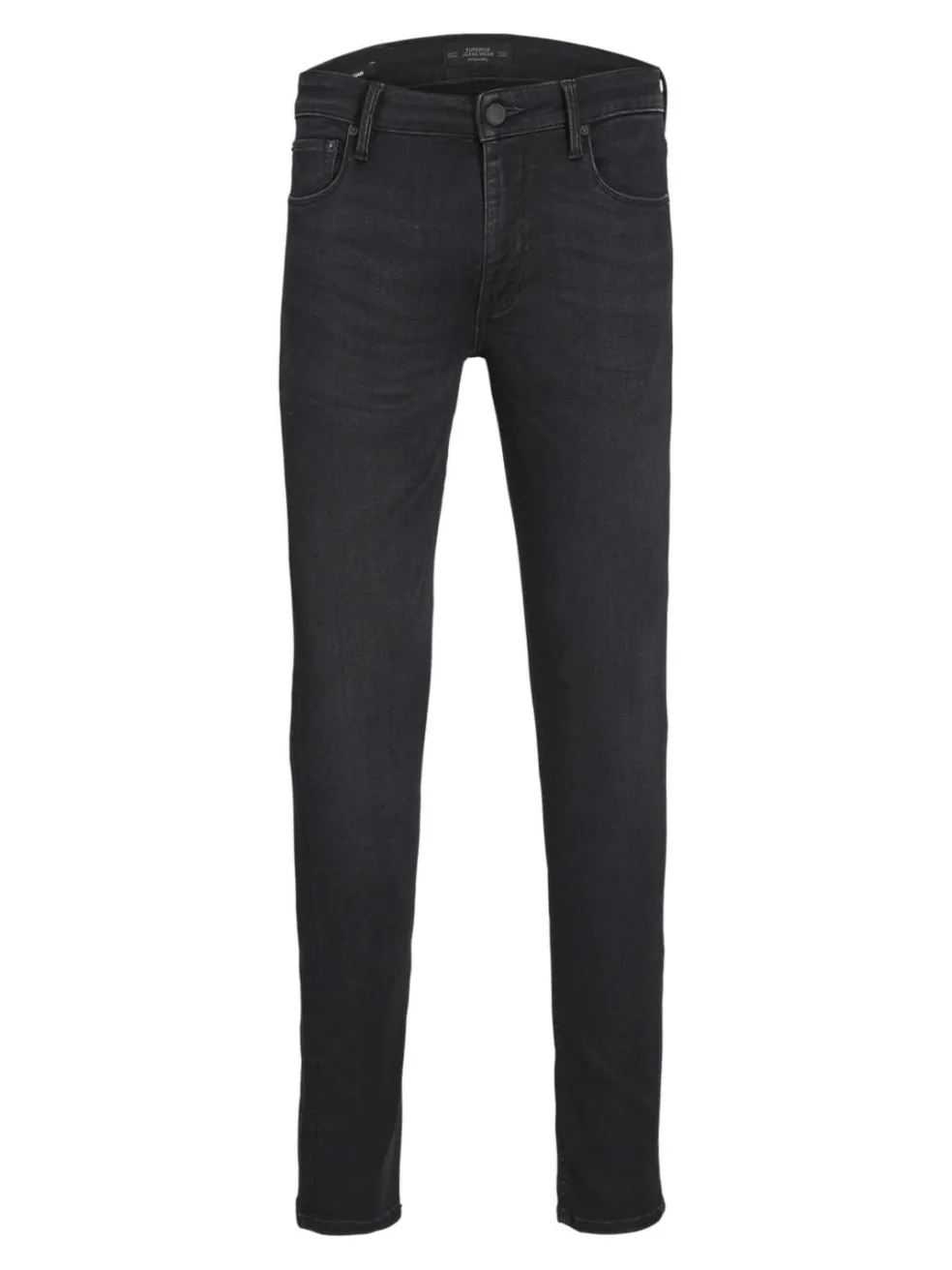 JACK & JONES Liam Evan Jos loose fit, heren jeans, zwart denim