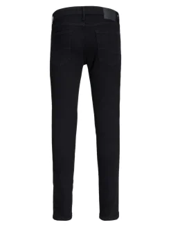 JACK & JONES Liam Original loose fit, heren jeans, zwart denim