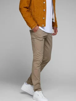 JACK & JONES Marco Bowie loose fit, heren chino, beige