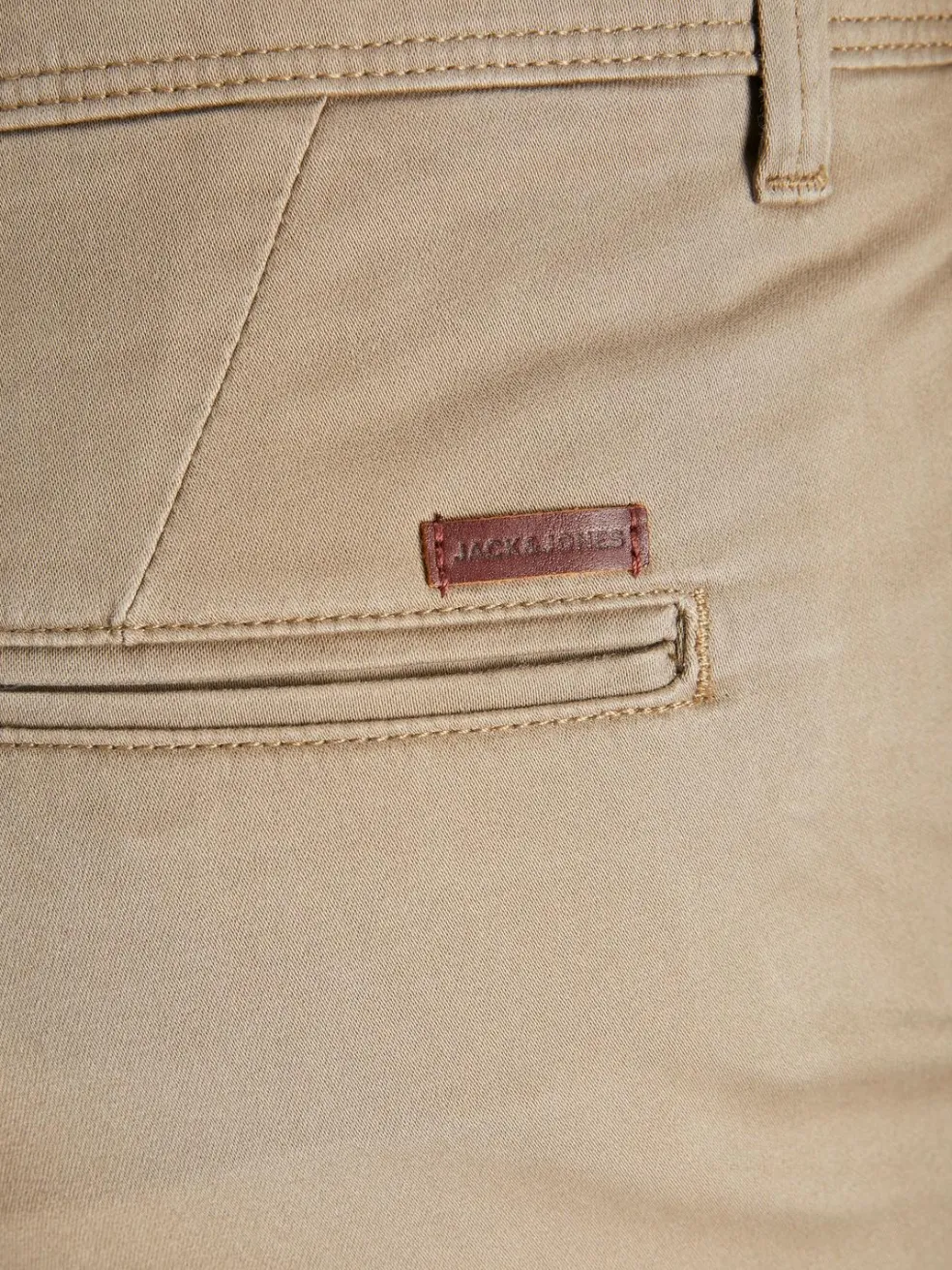 JACK & JONES Marco Bowie loose fit, heren chino, beige