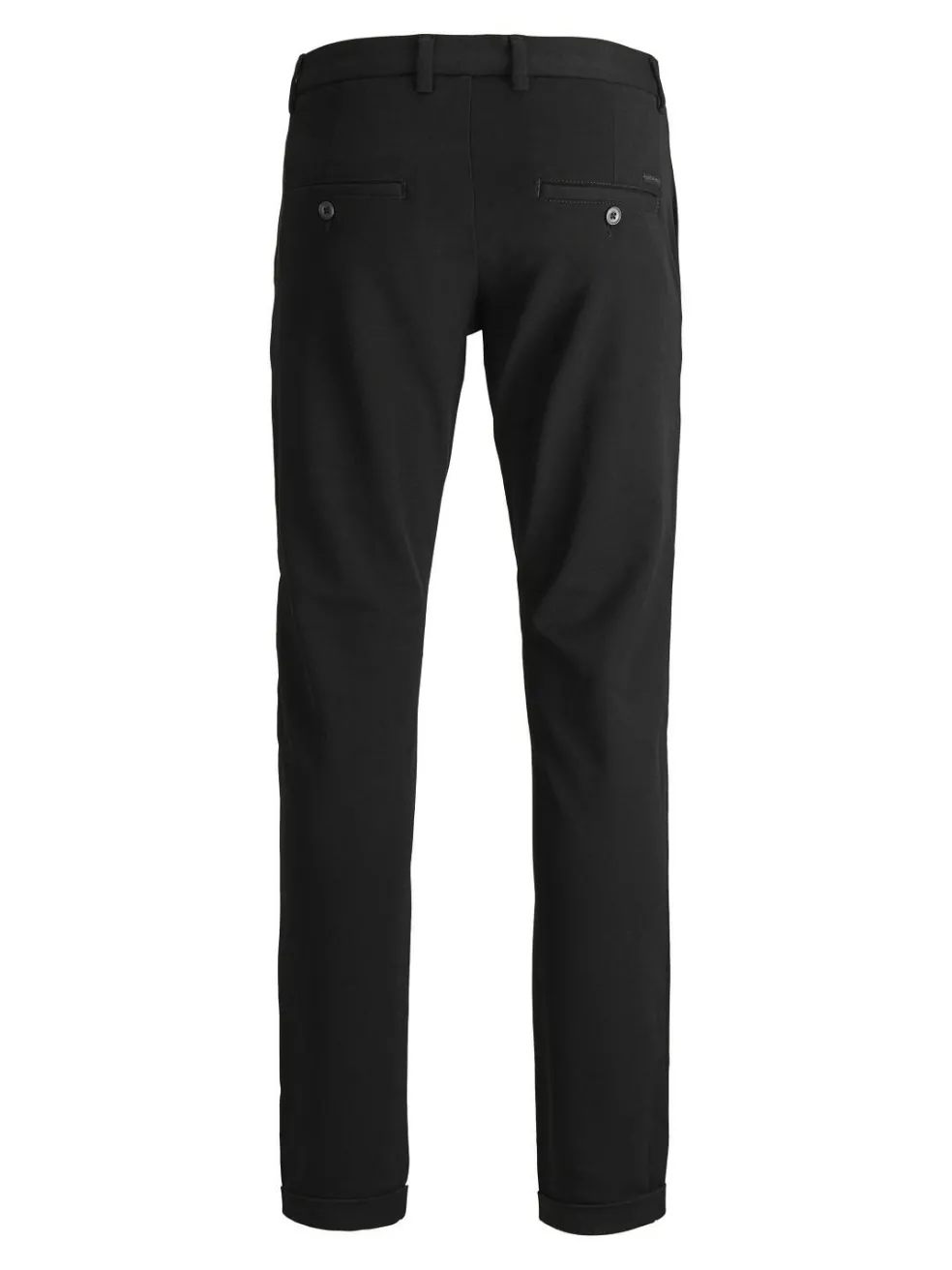 JACK & JONES Marco Connor Black loose fit, heren chino, zwart