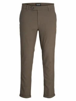 JACK & JONES Marco Connor slim fit, heren chino, lichtbruin