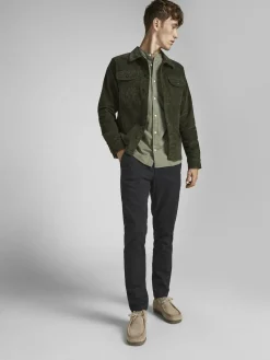 JACK & JONES Marco Dave loose fit, heren chino, zwart