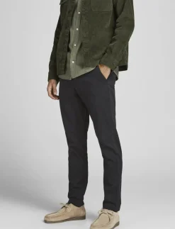 JACK & JONES Marco Dave loose fit, heren chino, zwart