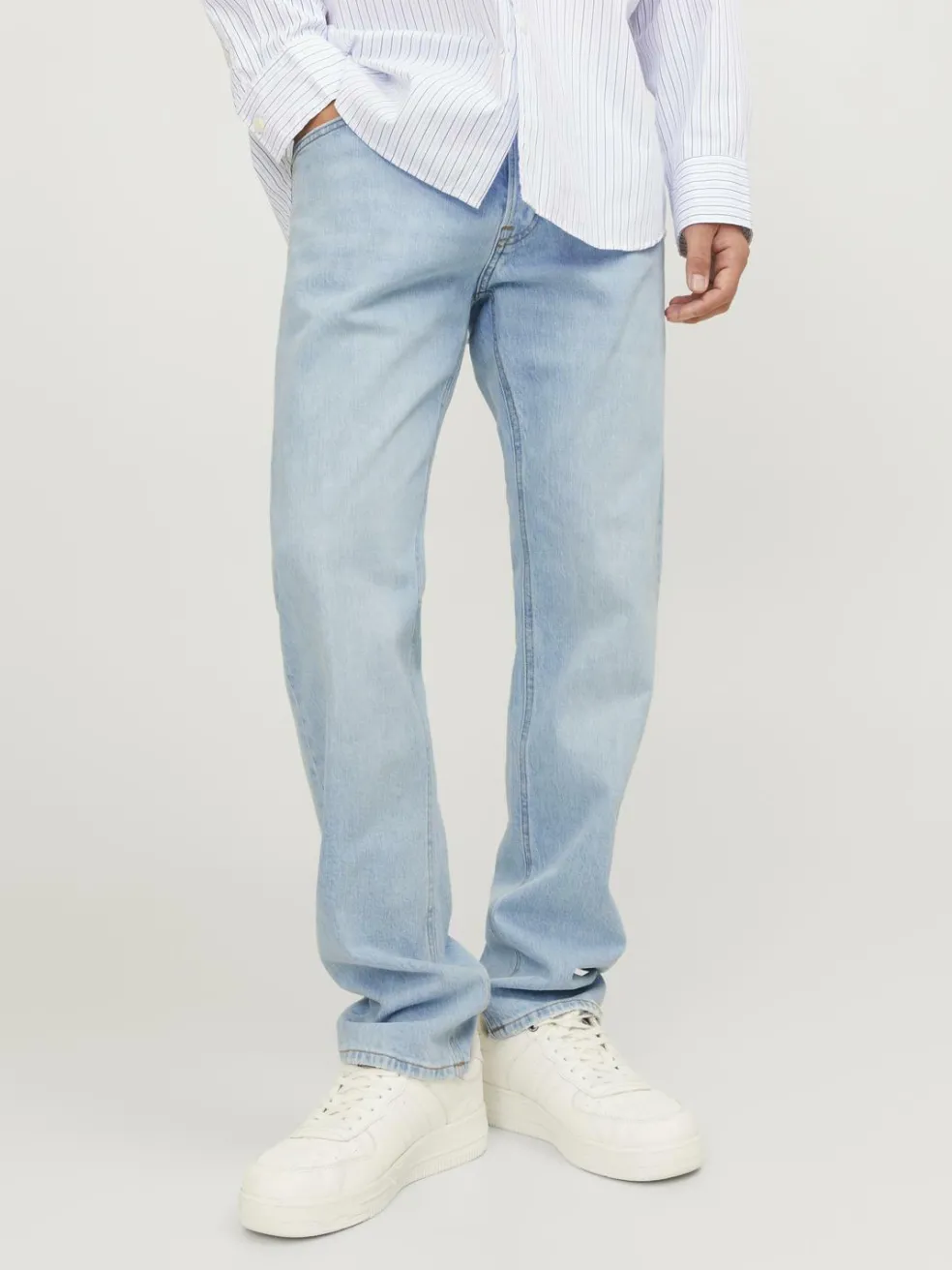 JACK & JONES Mike Original loose fit, heren jeans, denimblauw
