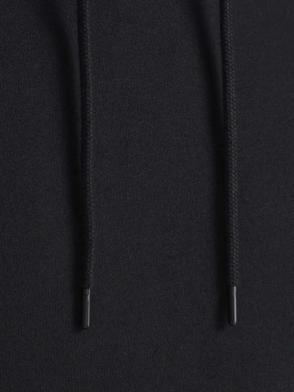 JACK & JONES Star basic sweat hood regular fit, heren hoodie katoenmengsel met capuchon, zwart