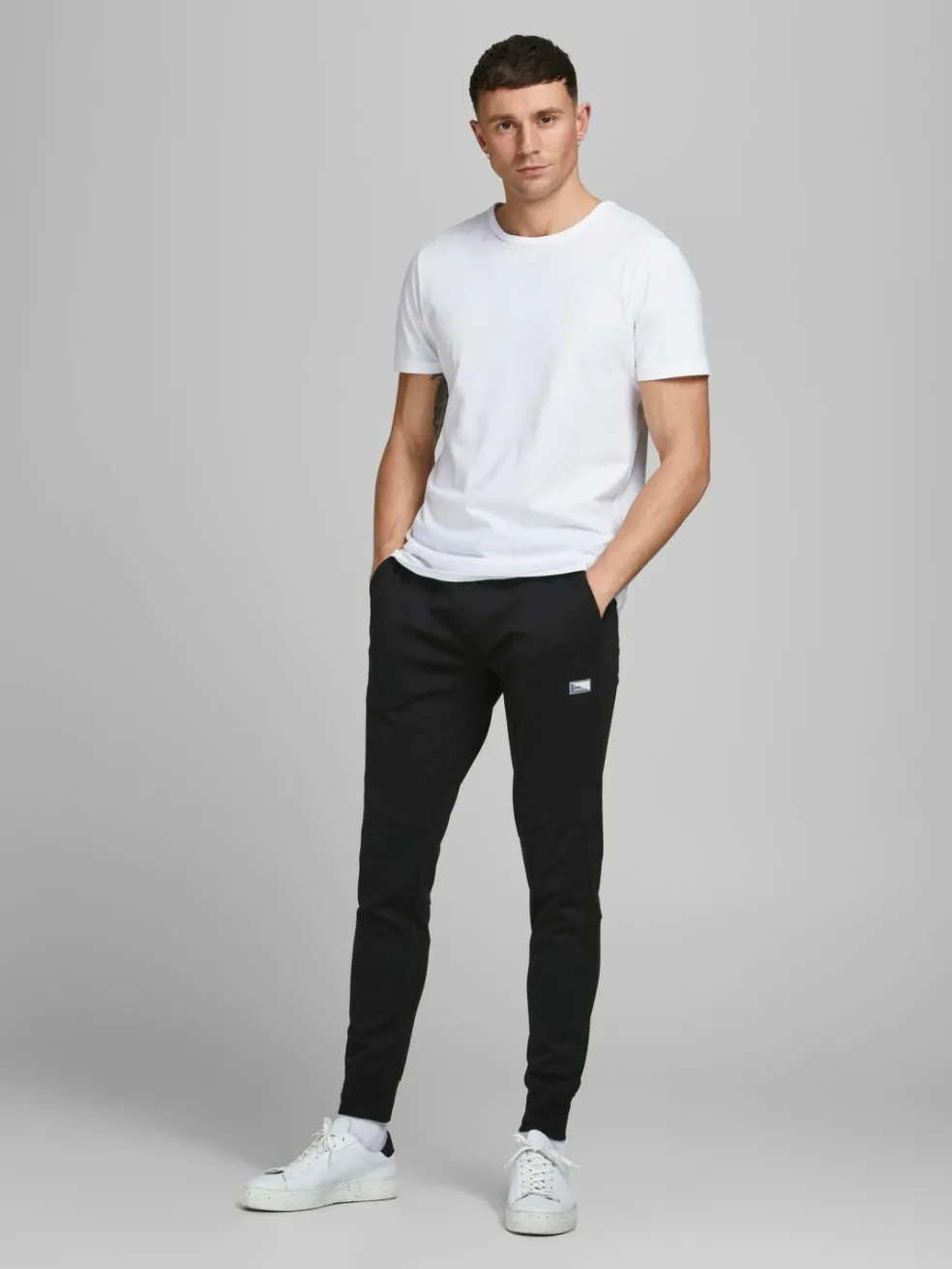 JACK & JONES Will Air Sweat Pants regular fit, heren joggingbroek, zwart