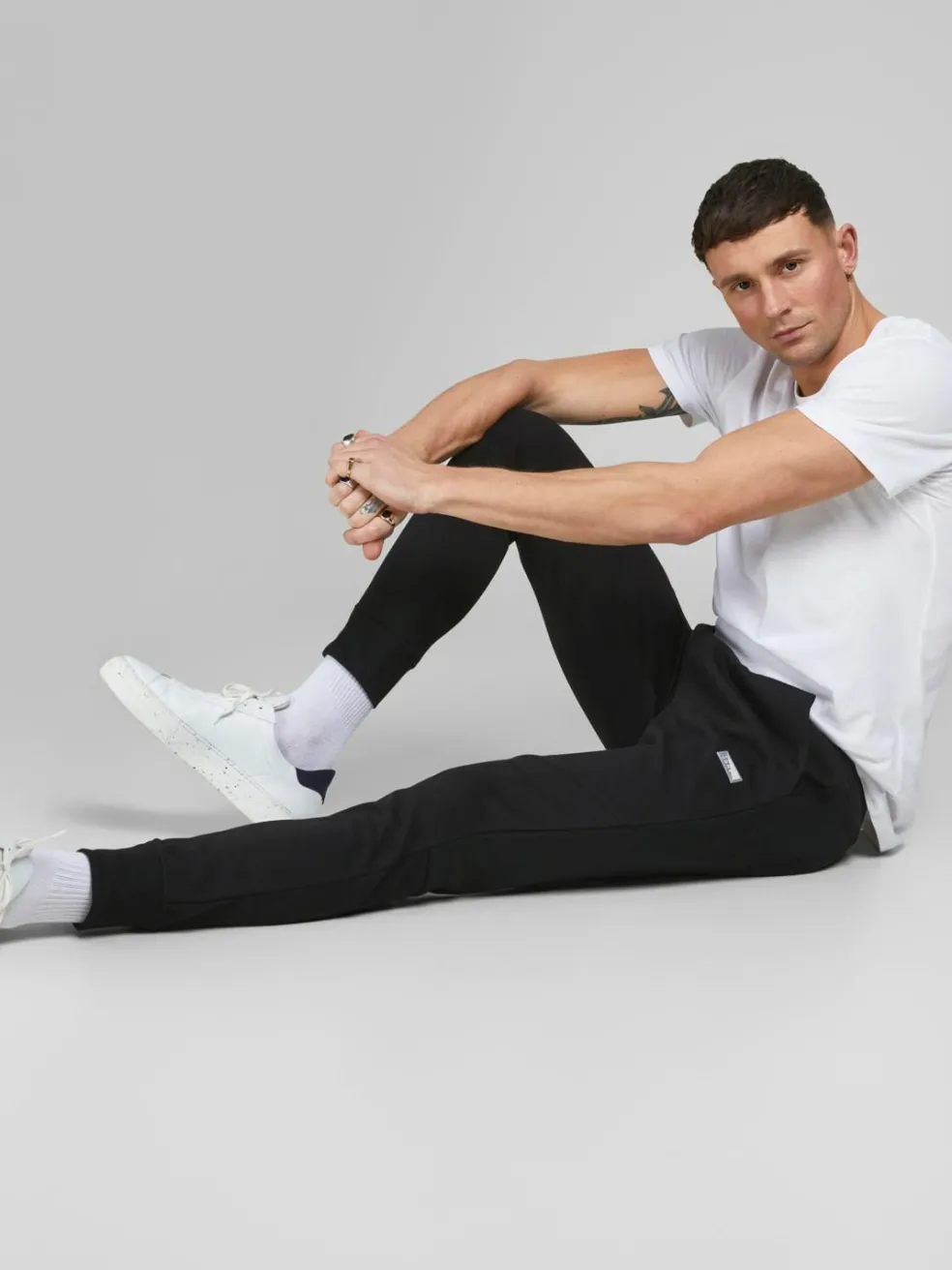 JACK & JONES Will Air Sweat Pants regular fit, heren joggingbroek, zwart