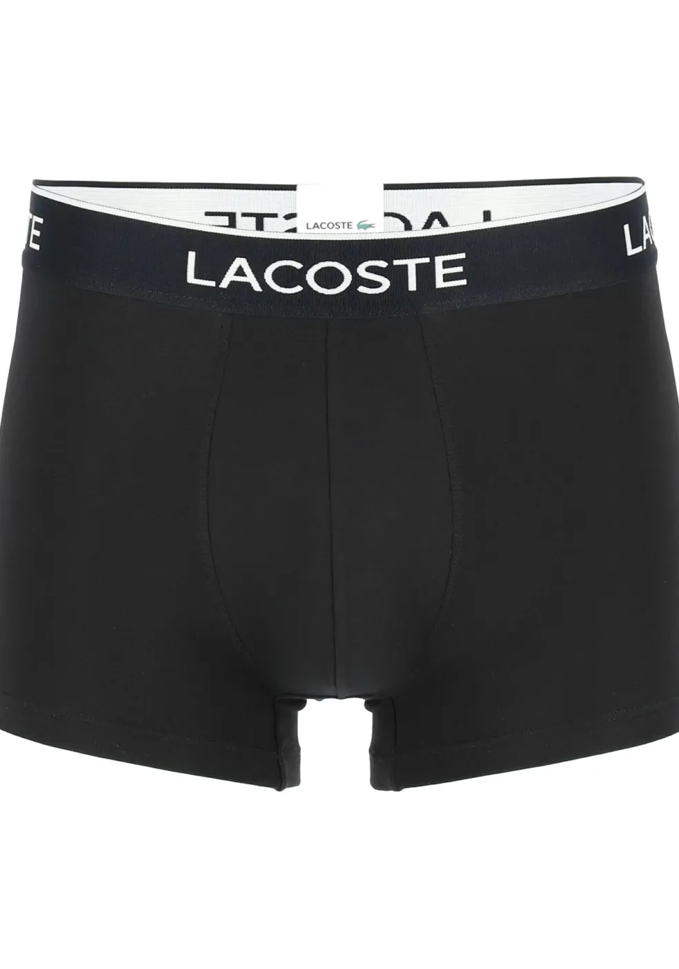 Lacoste Boxer Trunks (3-pack), heren boxers kort, zwart