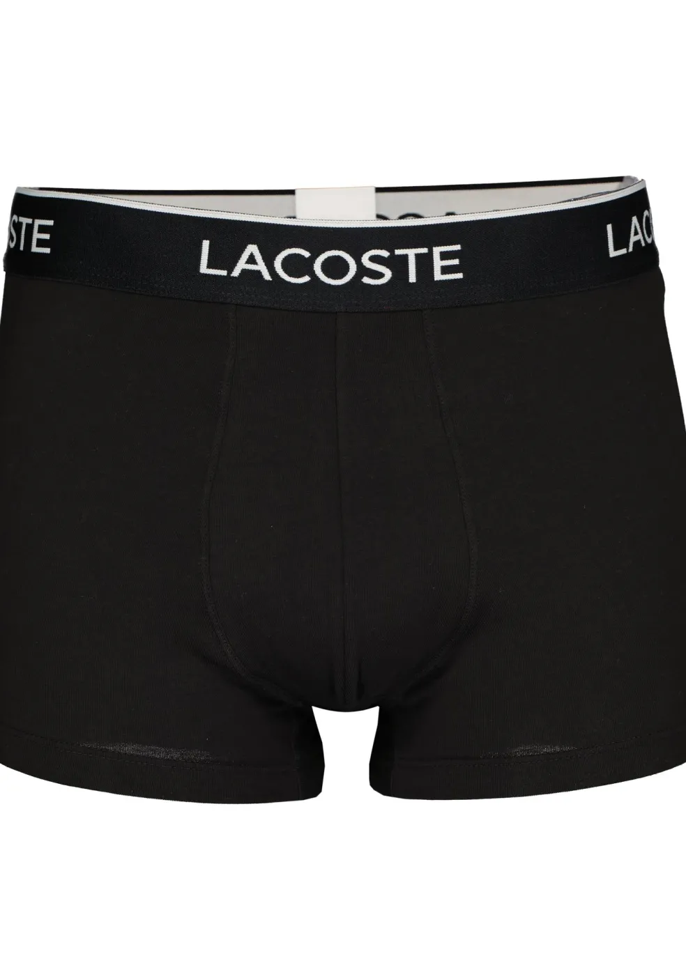 Lacoste Boxer Trunks (3-pack), heren boxers kort, zwart, wit en grijs