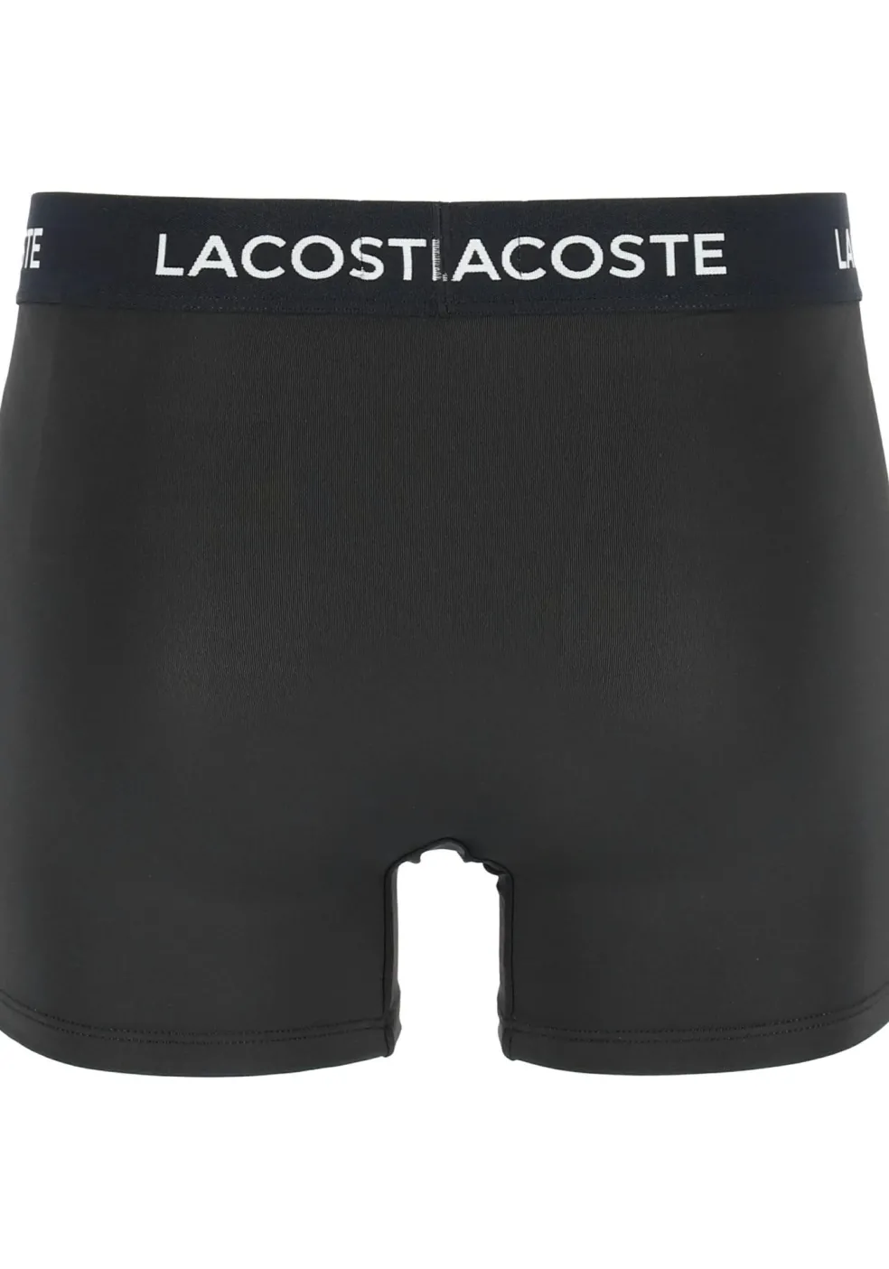 Lacoste Boxer Trunks (3-pack), heren boxers microfiber kort, zwart