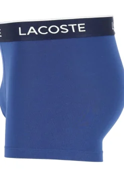 Lacoste Boxer Trunks (3-pack), heren boxers kort, blauw en rood