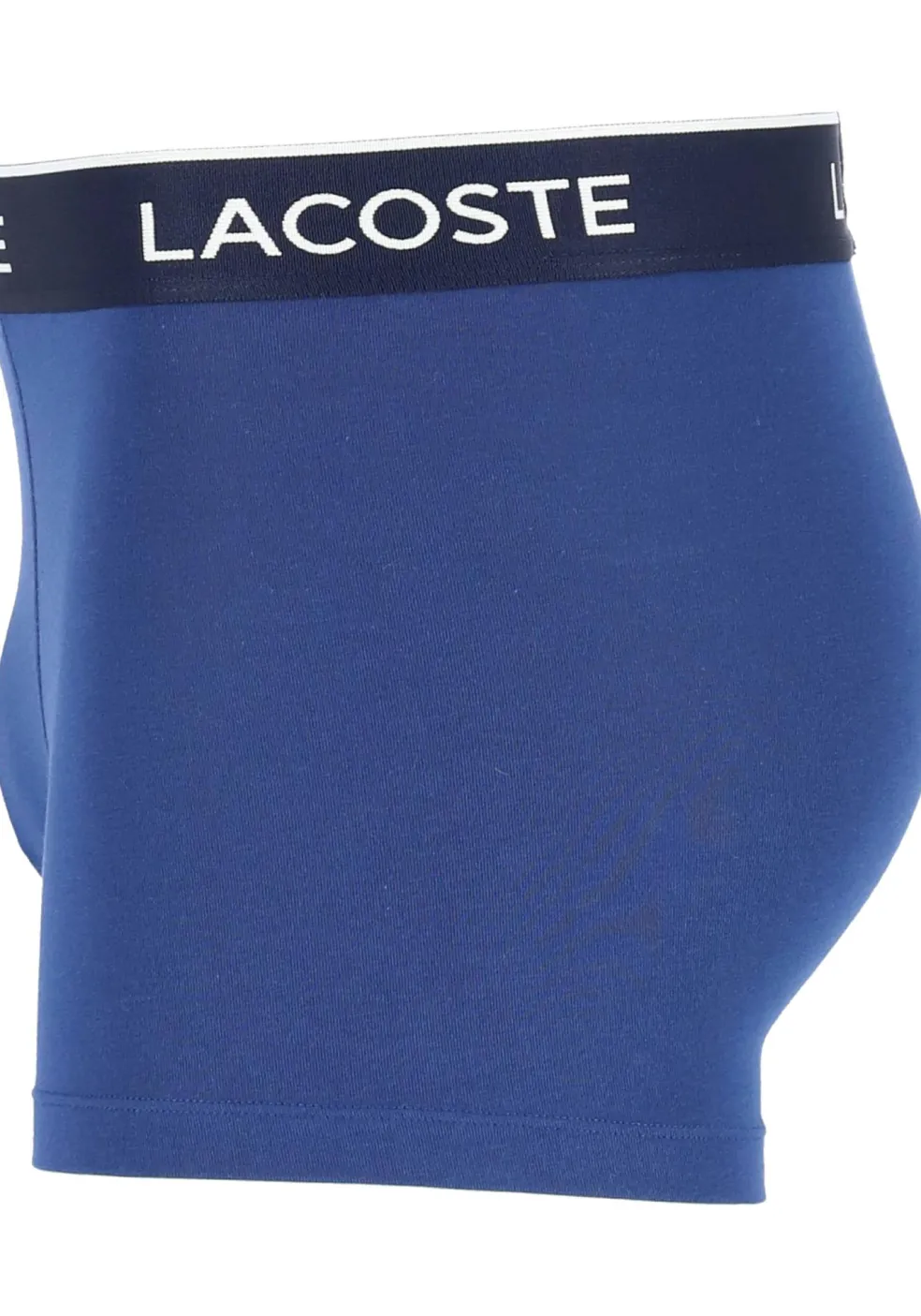Lacoste Boxer Trunks (3-pack), heren boxers kort, blauw en rood
