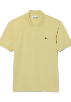 Lacoste Classic Fit polo, geel melange