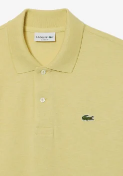 Lacoste Classic Fit polo, geel melange
