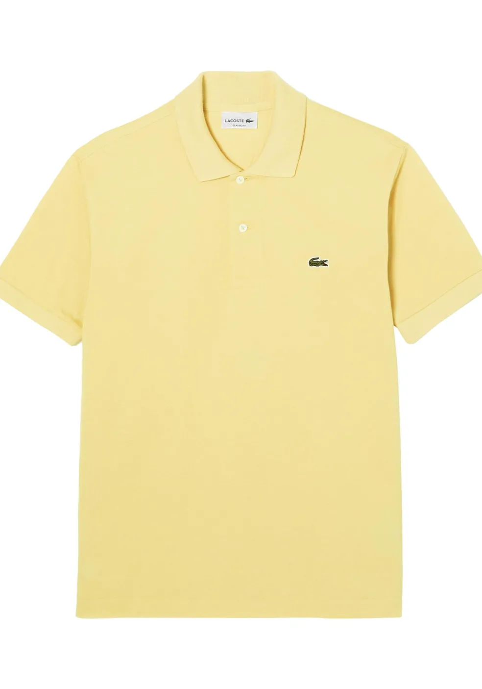 Lacoste Classic Fit polo, geel
