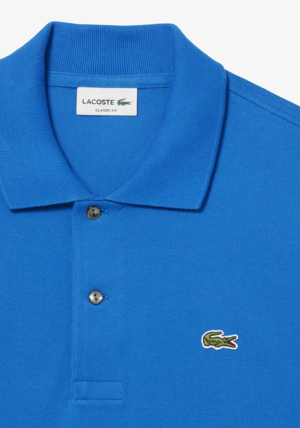 Lacoste Classic Fit polo, kobaltblauw