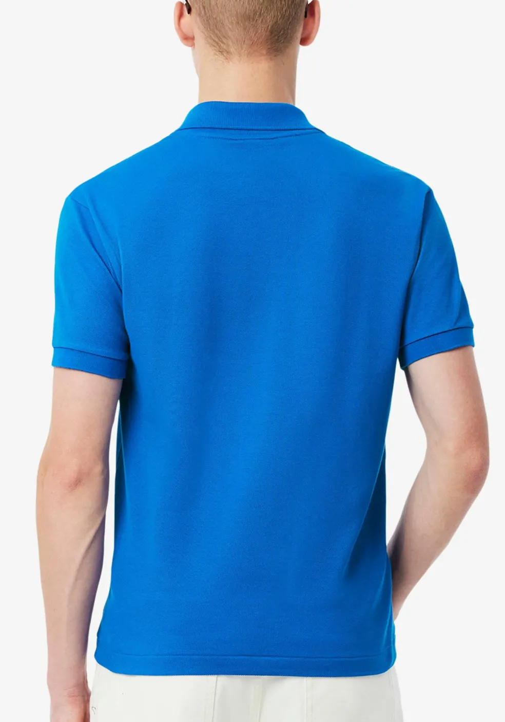 Lacoste Classic Fit polo, kobaltblauw