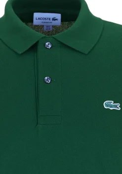 Lacoste Classic Fit polo lange mouw, groen