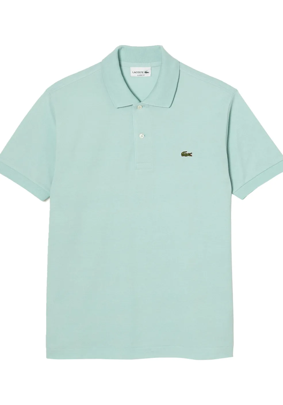 Lacoste Classic Fit polo, mint groen