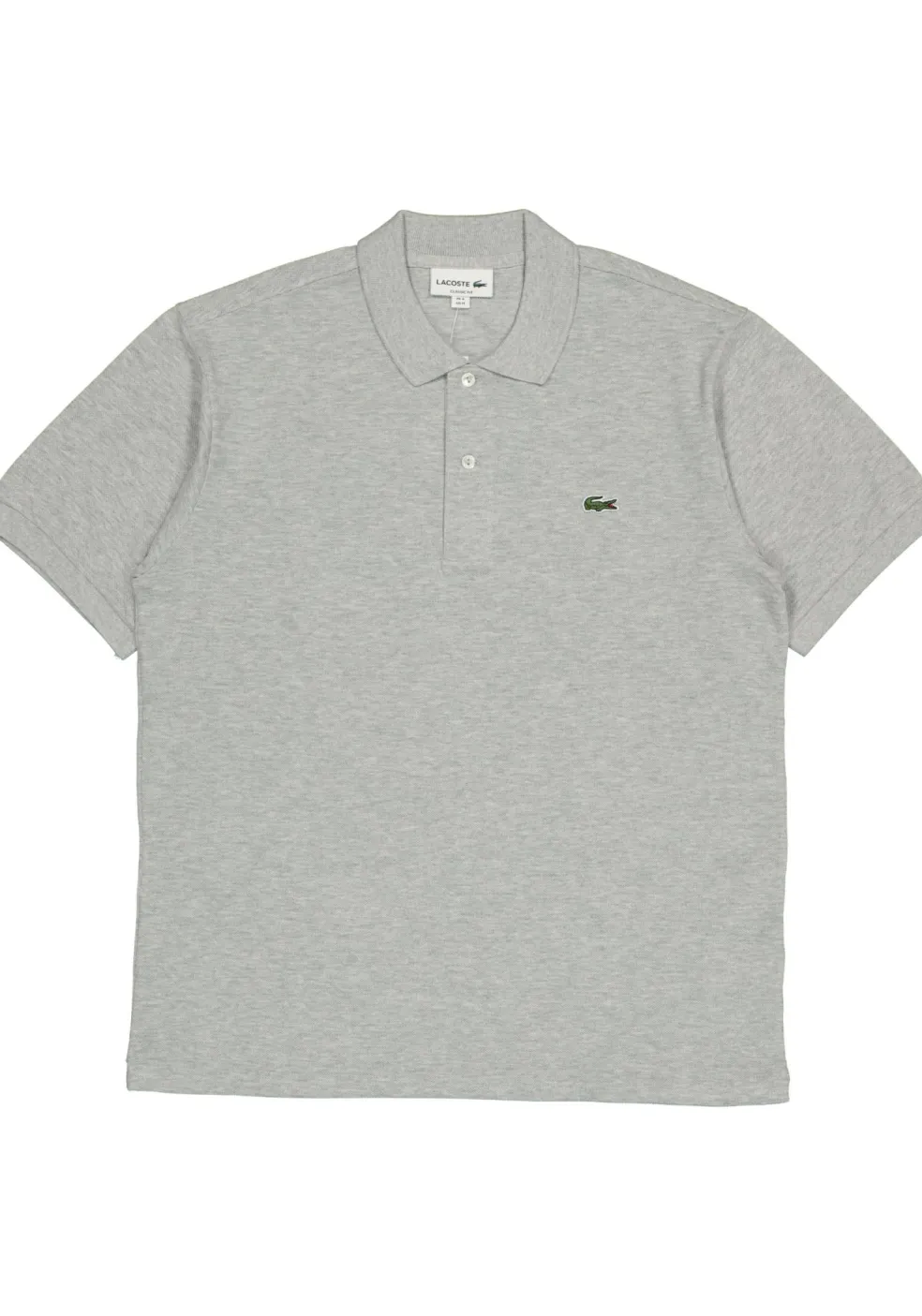 Lacoste Classic Fit polo, zilvergrijs
