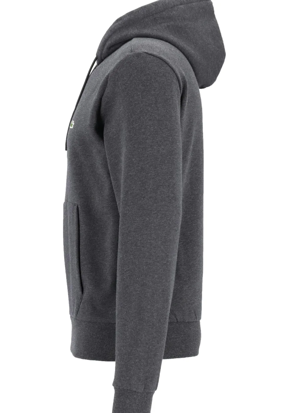 Lacoste heren hoodie sweatshirt, antraciet grijs