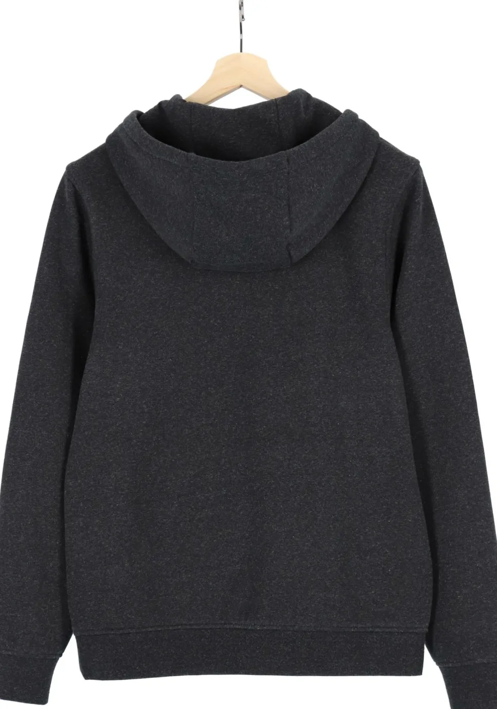 Lacoste heren hoodie sweatshirt, antraciet grijs melange