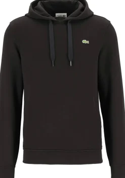 Lacoste heren hoodie sweatshirt, zwart