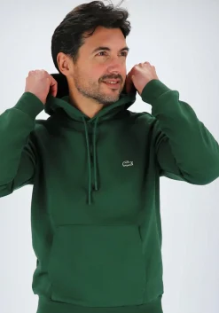 Lacoste heren hoodie sweatshirt, groen