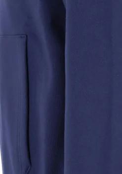 Lacoste heren hoodie sweatsvest, met rits, navy blauw