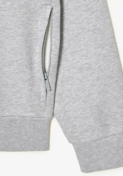 Lacoste heren sweatvest, lichtgrijs melange