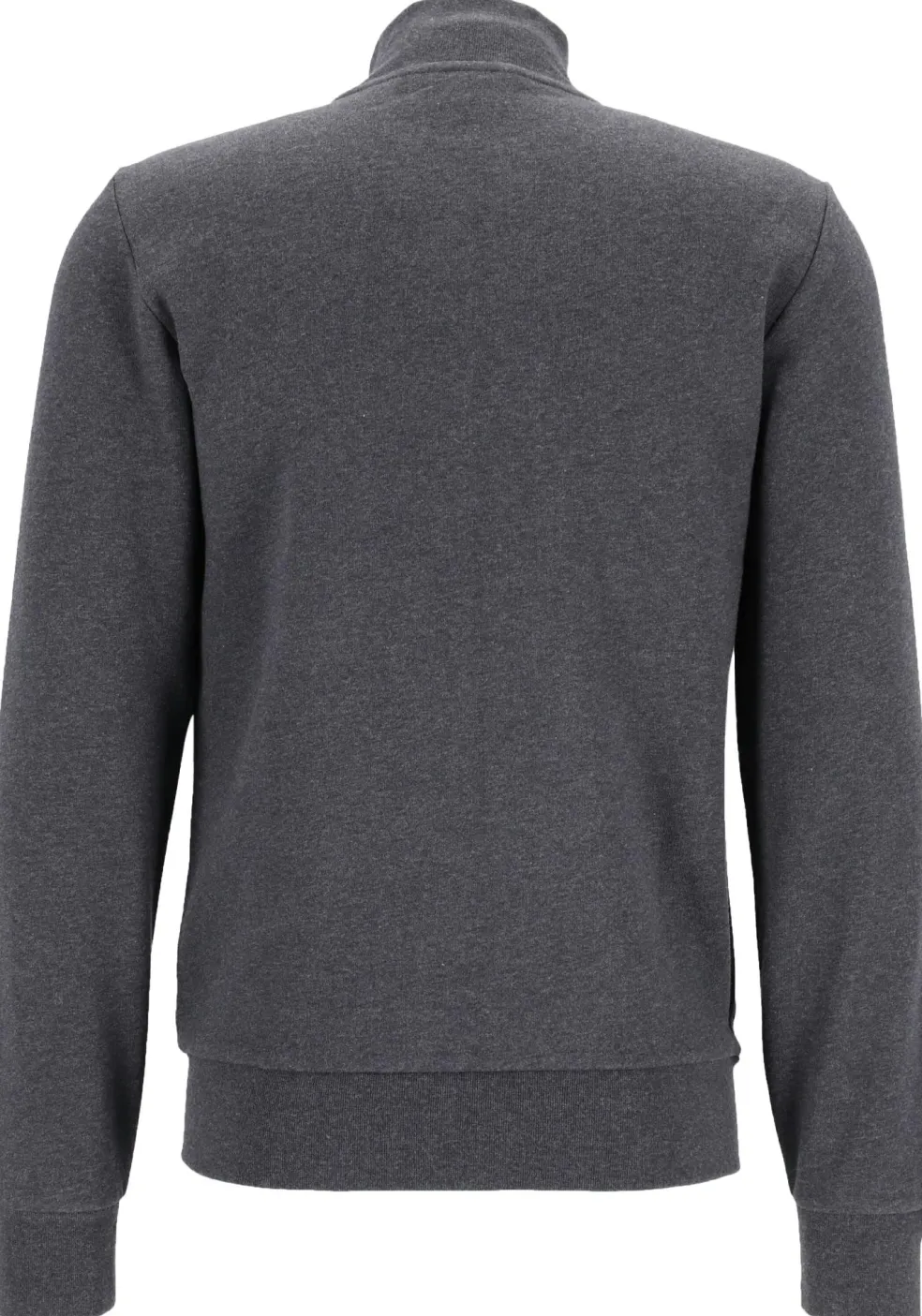 Lacoste heren sweatvest, met rits, antraciet grijs