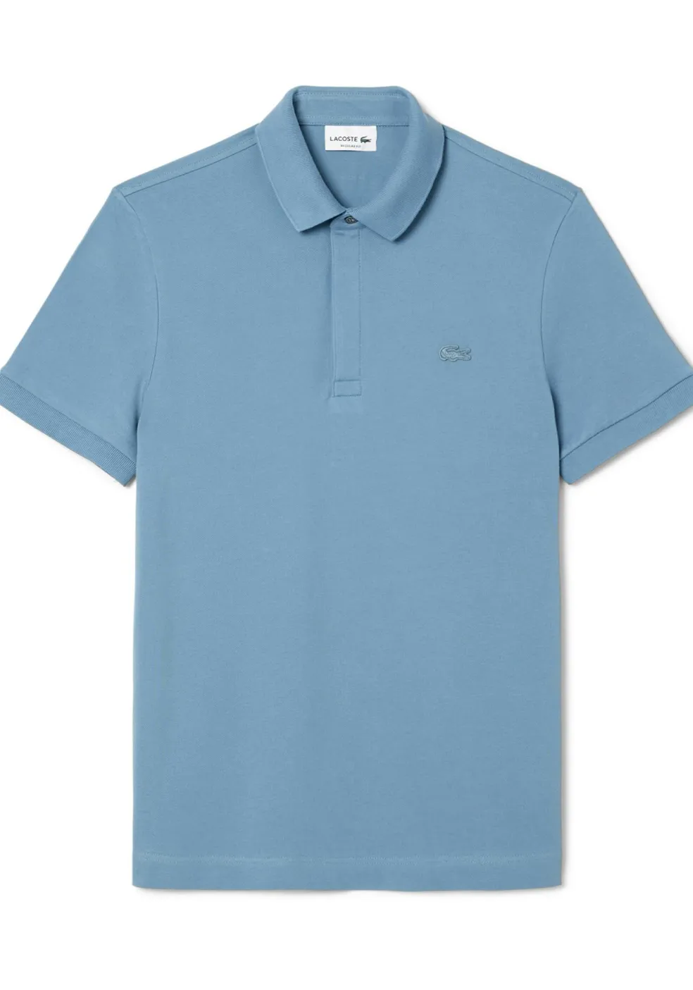 Lacoste Paris Stretch Pique Polo Regular Fit, leisteen blauw grijs