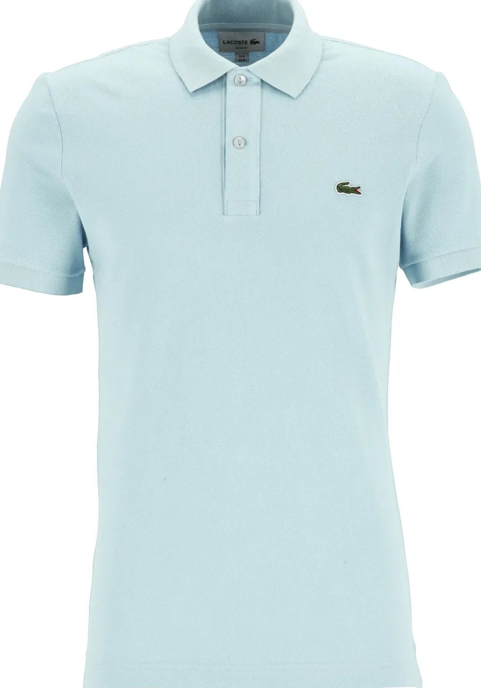 Lacoste Slim Fit polo, beekjes blauw