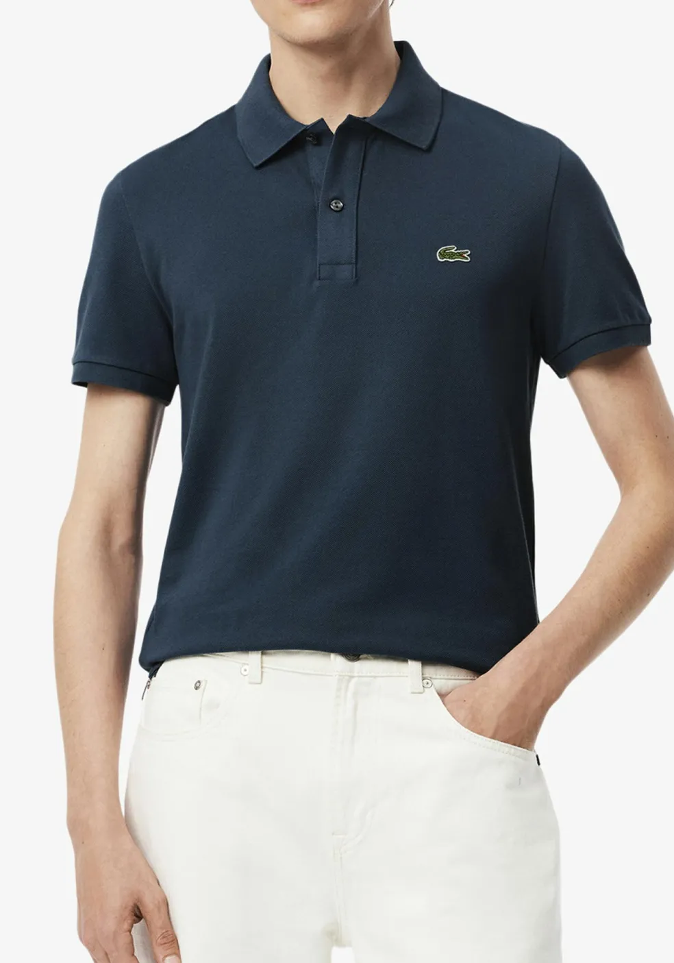 Lacoste Slim Fit polo, blauw