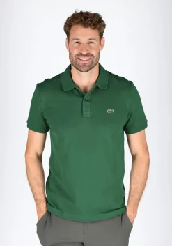 Lacoste Slim Fit polo, donker groen