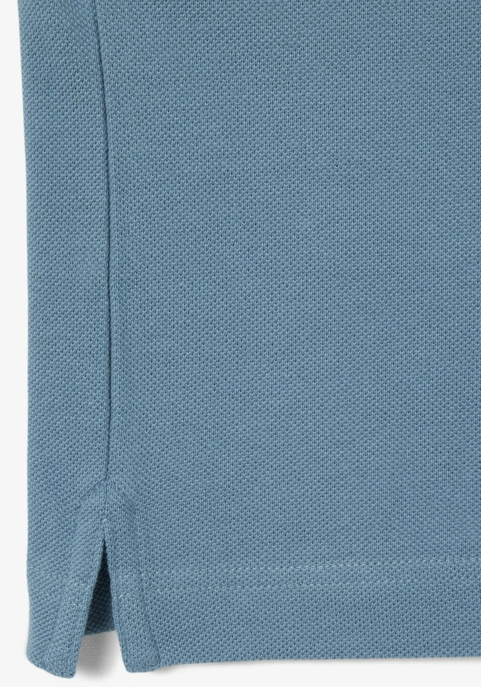 Lacoste Slim Fit polo, leisteen blauw grijs