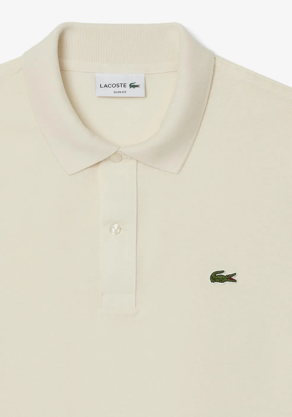 Lacoste Slim Fit polo, offwhite