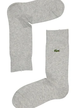 Lacoste sokken (1-pack), grijs melange