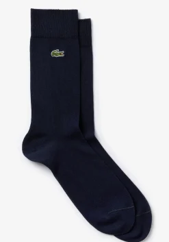 Lacoste sokken (1-pack), navy blauw
