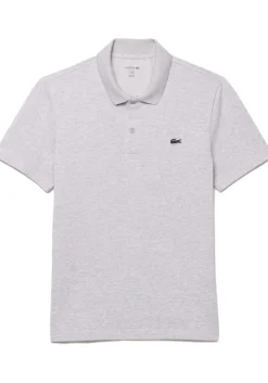 Lacoste Sport Polo Regular Fit stretch, lichtgrijs melange