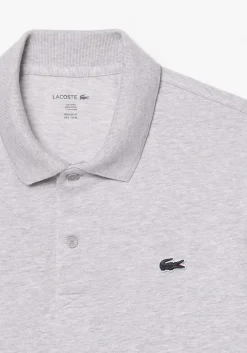 Lacoste Sport Polo Regular Fit stretch, lichtgrijs melange