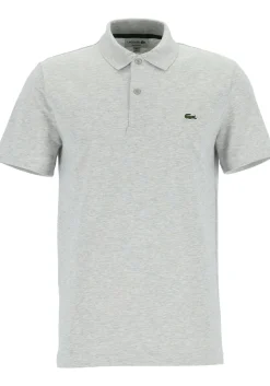 Lacoste Sport Polo Regular Fit stretch, lichtgrijs melange