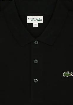 Lacoste Sport polo regular fit stretch, zwart