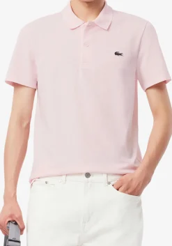 Lacoste Sport Polo Regular Fit stretch, lichtroze