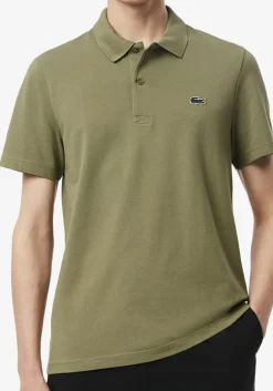 Lacoste Sport Polo Regular Fit stretch, kaki groen